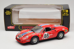 Ferrari Dino 246 GT #46 Κόκκινο Anson 1:18 3580-P1 Μέταλλο - εικόνα 8 από 8