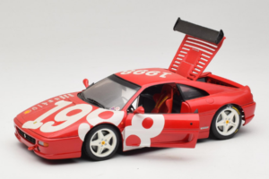 Ferrari F355 Berlinetta Κόκκινο με λευκές ζάντες UT Models 1:18 180074020-P2 Μέταλλο - εικόνα 2 από 8