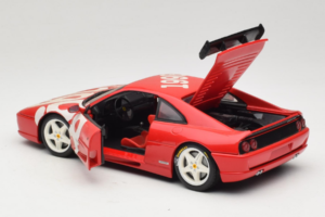 Ferrari F355 Berlinetta Κόκκινο με λευκές ζάντες UT Models 1:18 180074020-P2 Μέταλλο - εικόνα 5 από 8