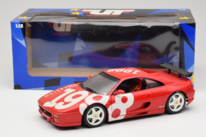 Ferrari F355 Berlinetta Κόκκινο με λευκές ζάντες UT Models 1:18 180074020-P2 Μέταλλο - εικόνα 8 από 8
