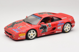 Ferrari F355 Berlinetta Diavia #6 Κόκκινο UT Models 1:18 180074020-P3 Μέταλλο