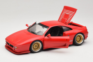Ferrari F355 Berlinetta Κόκκινο Με Custom Χρυσές Ζάντες UT Models 1:18 180074020-P5 Μέταλλο - εικόνα 2 από 8
