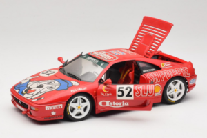 Ferrari F355 Berlinetta Slushuppie #52 M. Peters Κόκκινο UT Models 1:18 180074020-P4 Μέταλλο - εικόνα 2 από 8