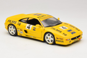 Ferrari F355 Coupe Films 18 #4 Reoloffs / Ansembourg Κίτρινο UT Models 1:18 180074021-Y1 Μέταλλο - εικόνα 6 από 8