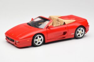 Ferrari F355 Spider Κόκκινο Hot Wheels 1:18 25733 Μέταλλο