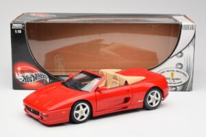 Ferrari F355 Spider Κόκκινο Hot Wheels 1:18 25733 Μέταλλο - εικόνα 8 από 8