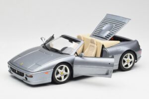 Ferrari F355 Spider Ασημί Hot Wheels 1:18 23907-M1 Μέταλλο - εικόνα 2 από 8