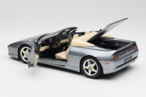 Ferrari F355 Spider Ασημί Hot Wheels 1:18 23907-M1 Μέταλλο - εικόνα 5 από 8