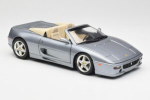 Ferrari F355 Spider Ασημί Hot Wheels 1:18 23907-M1 Μέταλλο - εικόνα 6 από 8