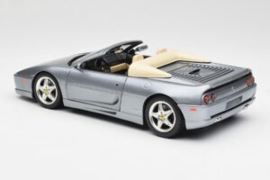 Ferrari F355 Spider Ασημί Hot Wheels 1:18 23907-M1 Μέταλλο - εικόνα 7 από 8