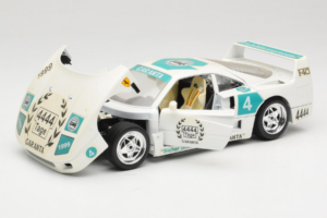 Ferrari F40 4444 Tage Garanta #4 Λευκό Bburago 1:18 3332-W5 Μέταλλο - εικόνα 2 από 8