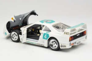 Ferrari F40 4444 Tage Garanta #4 Λευκό Bburago 1:18 3332-W5 Μέταλλο - εικόνα 5 από 8