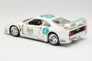 Ferrari F40 4444 Tage Garanta #4 Λευκό Bburago 1:18 3332-W5 Μέταλλο - εικόνα 7 από 8