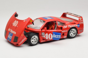 Ferrari F40 #40 J-P. Jabouille / O. Grouillard Art Sports 1987 Bburago 1:18 3332-A1 Μέταλλο - εικόνα 2 από 8