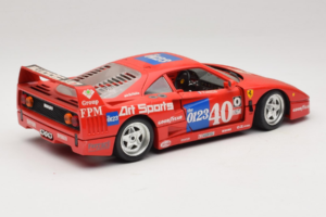Ferrari F40 #40 J-P. Jabouille / O. Grouillard Art Sports 1987 Bburago 1:18 3332-A1 Μέταλλο - εικόνα 3 από 8