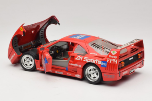 Ferrari F40 #40 J-P. Jabouille / O. Grouillard Art Sports 1987 Bburago 1:18 3332-A1 Μέταλλο - εικόνα 5 από 8