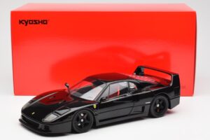 Ferrari F40 Μαύρο Kyosho 1:18 08416BK Μέταλλο - εικόνα 10 από 10