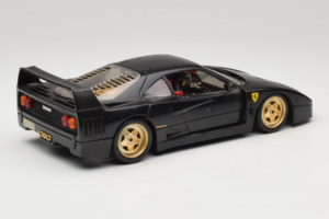 Ferrari F40 Μαύρο με Χρυσές Ζάντες Bburago 1:18 3032-B2 Μέταλλο - εικόνα 3 από 8