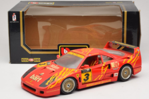 Ferrari F40 Evoluzione #3 Brummel Κόκκινο 1987 Bburago 1:18 3022-P2 Μέταλλο - εικόνα 8 από 8