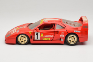 Ferrari F40 Evoluzione #1 Pirelli Κόκκινο 1992 Bburago 1:18 3042-P1 Μέταλλο - εικόνα 4 από 8