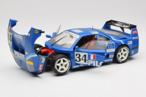 Ferrari F40 Evoluzione #34 Μπλε Custom 1987 Bburago 1:18 3032-C1 Μέταλλο - εικόνα 2 από 8