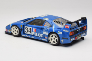 Ferrari F40 Evoluzione #34 Μπλε Custom 1987 Bburago 1:18 3032-C1 Μέταλλο - εικόνα 7 από 8