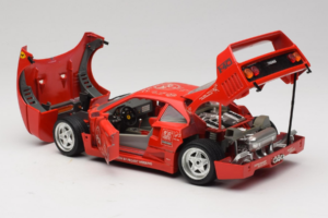 Ferrari F40 Evoluzione FC Nürnberg Special Edition Κόκκινο Bburago 1:18 3042-FCN Μέταλλο - εικόνα 5 από 8