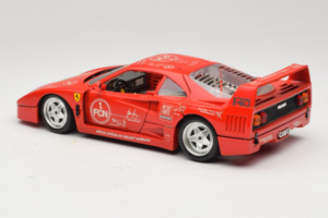 Ferrari F40 Evoluzione FC Nürnberg Special Edition Κόκκινο Bburago 1:18 3042-FCN Μέταλλο - εικόνα 7 από 8