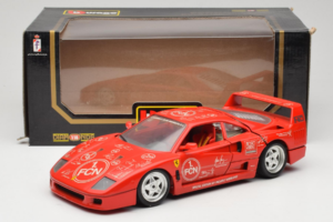 Ferrari F40 Evoluzione FC Nürnberg Special Edition Κόκκινο Bburago 1:18 3042-FCN Μέταλλο - εικόνα 8 από 8