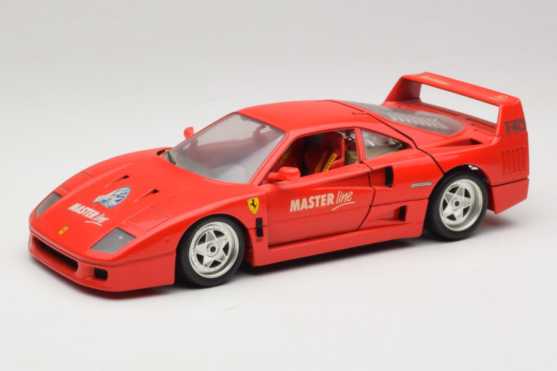 Ferrari F40 Evoluzione Κόκκινο Master Line Bburago 1:18 3042-M1 Μέταλλο
