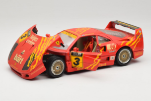 Ferrari F40 #3 F. Kroymans Ferrari Imports Kroymans BBS Wheels Κόκκινο 1987 Bburago 1:18 3032-H1 Μέταλλο - εικόνα 2 από 8