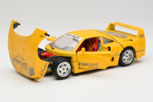 Ferrari F40 Interconti Car HiFi Κίτρινο Bburago 1:18 3032-I1 Μέταλλο - εικόνα 2 από 8