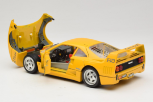 Ferrari F40 Interconti Car HiFi Κίτρινο Bburago 1:18 3032-I1 Μέταλλο - εικόνα 5 από 8