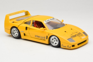 Ferrari F40 Interconti Car HiFi Κίτρινο Bburago 1:18 3032-I1 Μέταλλο - εικόνα 6 από 8