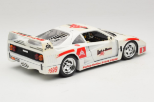 Ferrari F40 Kart-o-Mania Λευκό Bburago 1:18 3332-W3 Μέταλλο - εικόνα 3 από 8