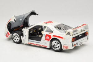 Ferrari F40 Kart-o-Mania Λευκό Bburago 1:18 3332-W3 Μέταλλο - εικόνα 5 από 8