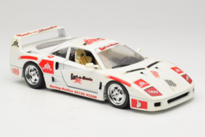 Ferrari F40 Kart-o-Mania Λευκό Bburago 1:18 3332-W3 Μέταλλο - εικόνα 6 από 8