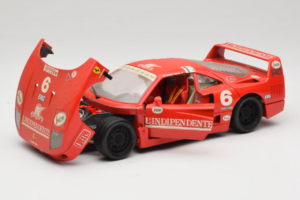 Ferrari F40 #6 V. Colombo L'Indipendente Κόκκινο 1987 Bburago 1:18 3032-L1 Μέταλλο - εικόνα 2 από 8
