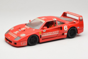 Ferrari F40 #6 V. Colombo L'Indipendente Κόκκινο 1987 Bburago 1:18 3032-L1 Μέταλλο