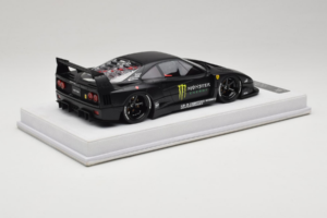 Ferrari F40 LB Works Monster Energy Matt Black BBA 1:18 REMC026 Ρητίνη - εικόνα 3 από 7