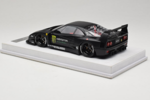 Ferrari F40 LB Works Monster Energy Matt Black BBA 1:18 REMC026 Ρητίνη - εικόνα 5 από 7