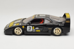 Ferrari F40 Magneti Marelli #3 Μαύρο Bburago 1:18 3022-B1 Μέταλλο - εικόνα 4 από 8