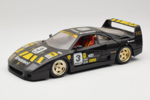 Ferrari F40 Magneti Marelli #3 Μαύρο Bburago 1:18 3022-B1 Μέταλλο