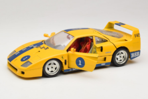 Ferrari F40 #1 Κίτρινο Bauer Περιορισμένη Έκδοση 100 τεμ Bburago 1:18 BSR001 Μέταλλο - εικόνα 2 από 8