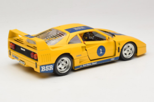 Ferrari F40 #1 Κίτρινο Bauer Περιορισμένη Έκδοση 100 τεμ Bburago 1:18 BSR001 Μέταλλο - εικόνα 3 από 8