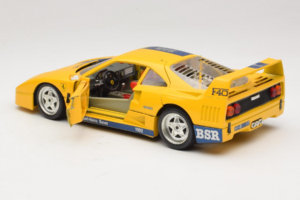 Ferrari F40 #1 Κίτρινο Bauer Περιορισμένη Έκδοση 100 τεμ Bburago 1:18 BSR001 Μέταλλο - εικόνα 5 από 8