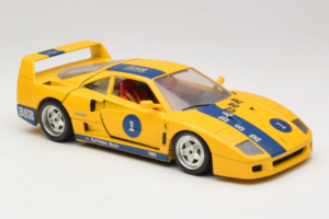 Ferrari F40 #1 Κίτρινο Bauer Περιορισμένη Έκδοση 100 τεμ Bburago 1:18 BSR001 Μέταλλο - εικόνα 6 από 8