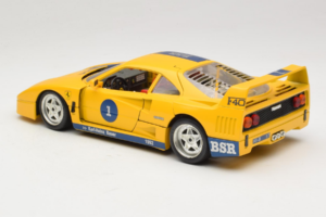 Ferrari F40 #1 Κίτρινο Bauer Περιορισμένη Έκδοση 100 τεμ Bburago 1:18 BSR001 Μέταλλο - εικόνα 7 από 8