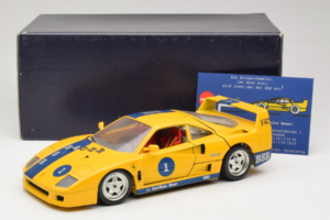Ferrari F40 #1 Κίτρινο Bauer Περιορισμένη Έκδοση 100 τεμ Bburago 1:18 BSR001 Μέταλλο - εικόνα 8 από 8