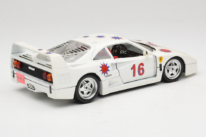 Ferrari F40 #16 Borsenmodells Λευκό Limited Edition 333 pcs 1987 Bburago 1:18 3332-W1 Μέταλλο - εικόνα 3 από 8